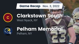 Recap: Clarkstown South  vs. Pelham Memorial  2022