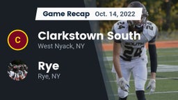 Recap: Clarkstown South  vs. Rye  2022
