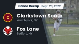 Recap: Clarkstown South  vs. Fox Lane  2022