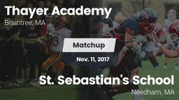 Matchup: Thayer Academy High vs. St. Sebastian's School 2017