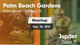 Matchup: Palm Beach Gardens vs. Jupiter  2016