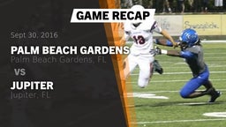 Recap: Palm Beach Gardens  vs. Jupiter  2016