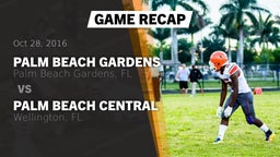 Recap: Palm Beach Gardens  vs. Palm Beach Central  2016