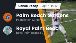Recap: Palm Beach Gardens vs. Royal Palm Beach  2017