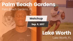 Matchup: Palm Beach Gardens vs. Lake Worth  2017