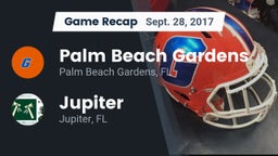 Recap: Palm Beach Gardens vs. Jupiter  2017