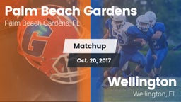 Matchup: Palm Beach Gardens vs. Wellington  2017