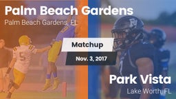 Matchup: Palm Beach Gardens vs. Park Vista  2017