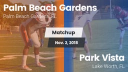 Matchup: Palm Beach Gardens vs. Park Vista  2018