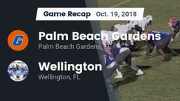Recap: Palm Beach Gardens  vs. Wellington  2018
