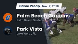 Recap: Palm Beach Gardens  vs. Park Vista  2018