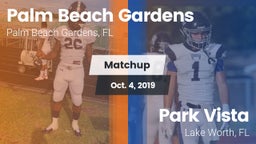 Matchup: Palm Beach Gardens vs. Park Vista  2019
