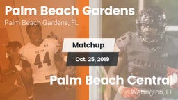 Matchup: Palm Beach Gardens vs. Palm Beach Central  2019