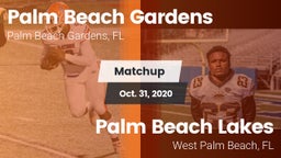 Matchup: Palm Beach Gardens vs. Palm Beach Lakes  2020