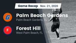 Recap: Palm Beach Gardens  vs. Forest Hill  2020