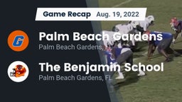 Recap: Palm Beach Gardens  vs. The Benjamin School 2022