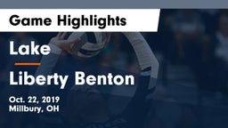 Lake  vs Liberty Benton Game Highlights - Oct. 22, 2019