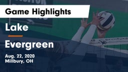 Lake  vs Evergreen  Game Highlights - Aug. 22, 2020