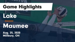 Lake  vs Maumee  Game Highlights - Aug. 25, 2020