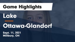 Lake  vs Ottawa-Glandorf  Game Highlights - Sept. 11, 2021