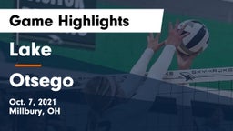 Lake  vs Otsego  Game Highlights - Oct. 7, 2021