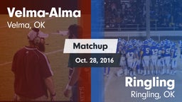 Matchup: Velma-Alma High vs. Ringling  2016