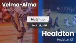 Matchup: Velma-Alma High vs. Healdton  2017