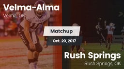Matchup: Velma-Alma High vs. Rush Springs  2017