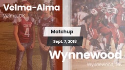 Matchup: Velma-Alma High vs. Wynnewood  2018