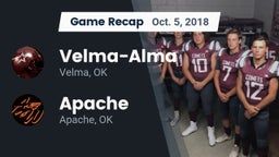 Recap: Velma-Alma  vs. Apache  2018