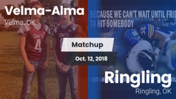 Matchup: Velma-Alma High vs. Ringling  2018