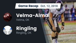 Recap: Velma-Alma  vs. Ringling  2018