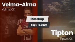 Matchup: Velma-Alma High vs. Tipton  2020