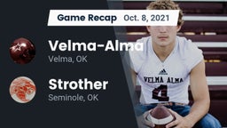Recap: Velma-Alma  vs. Strother  2021