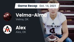Recap: Velma-Alma  vs. Alex  2021