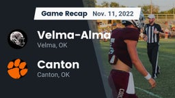 Recap: Velma-Alma  vs. Canton  2022