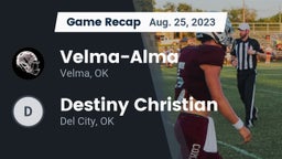 Recap: Velma-Alma  vs. Destiny Christian  2023