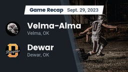 Recap: Velma-Alma  vs. Dewar  2023