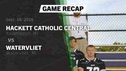 Recap: Hackett Catholic Central  vs. Watervliet  2016