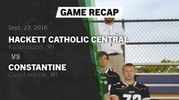 Recap: Hackett Catholic Central  vs. Constantine  2016
