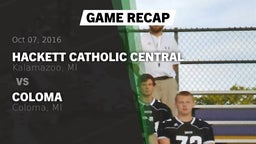 Recap: Hackett Catholic Central  vs. Coloma  2016