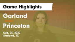 Garland  vs Princeton  Game Highlights - Aug. 26, 2022