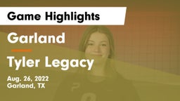 Garland  vs Tyler Legacy  Game Highlights - Aug. 26, 2022
