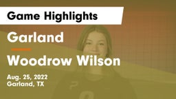 Garland  vs Woodrow Wilson  Game Highlights - Aug. 25, 2022