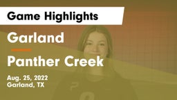 Garland  vs Panther Creek  Game Highlights - Aug. 25, 2022