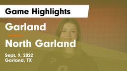 Garland  vs North Garland  Game Highlights - Sept. 9, 2022