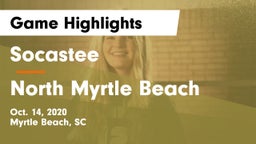 Socastee  vs North Myrtle Beach Game Highlights - Oct. 14, 2020
