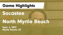 Socastee  vs North Myrtle Beach  Game Highlights - Sept. 6, 2022