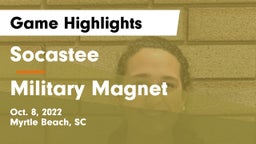 Socastee  vs Military Magnet Game Highlights - Oct. 8, 2022