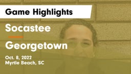 Socastee  vs Georgetown  Game Highlights - Oct. 8, 2022